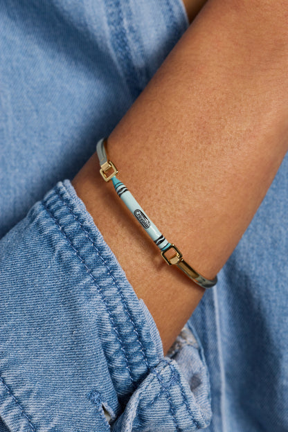 Bracciale rigido Crayon Crayola Azzurro Uovo di Pettirosso