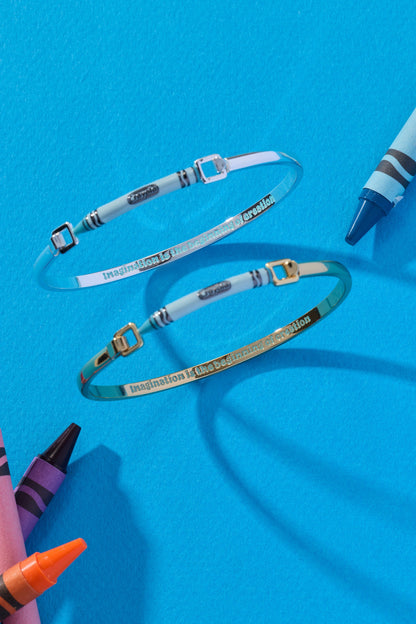 Bracciale rigido Crayon Crayola Azzurro Uovo di Pettirosso