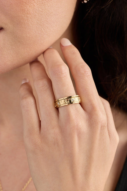 Anello antistress con scacchi