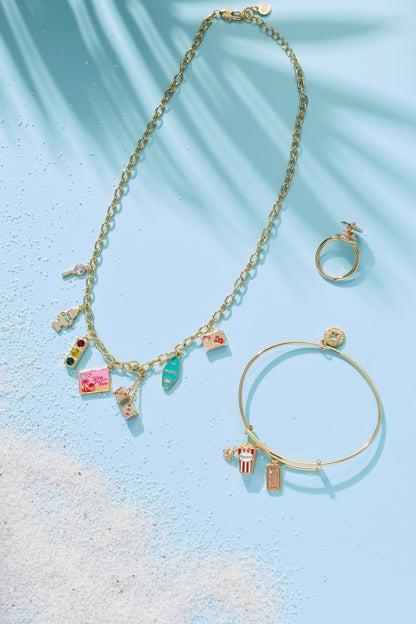 Collana Multi-Charm Road Trip