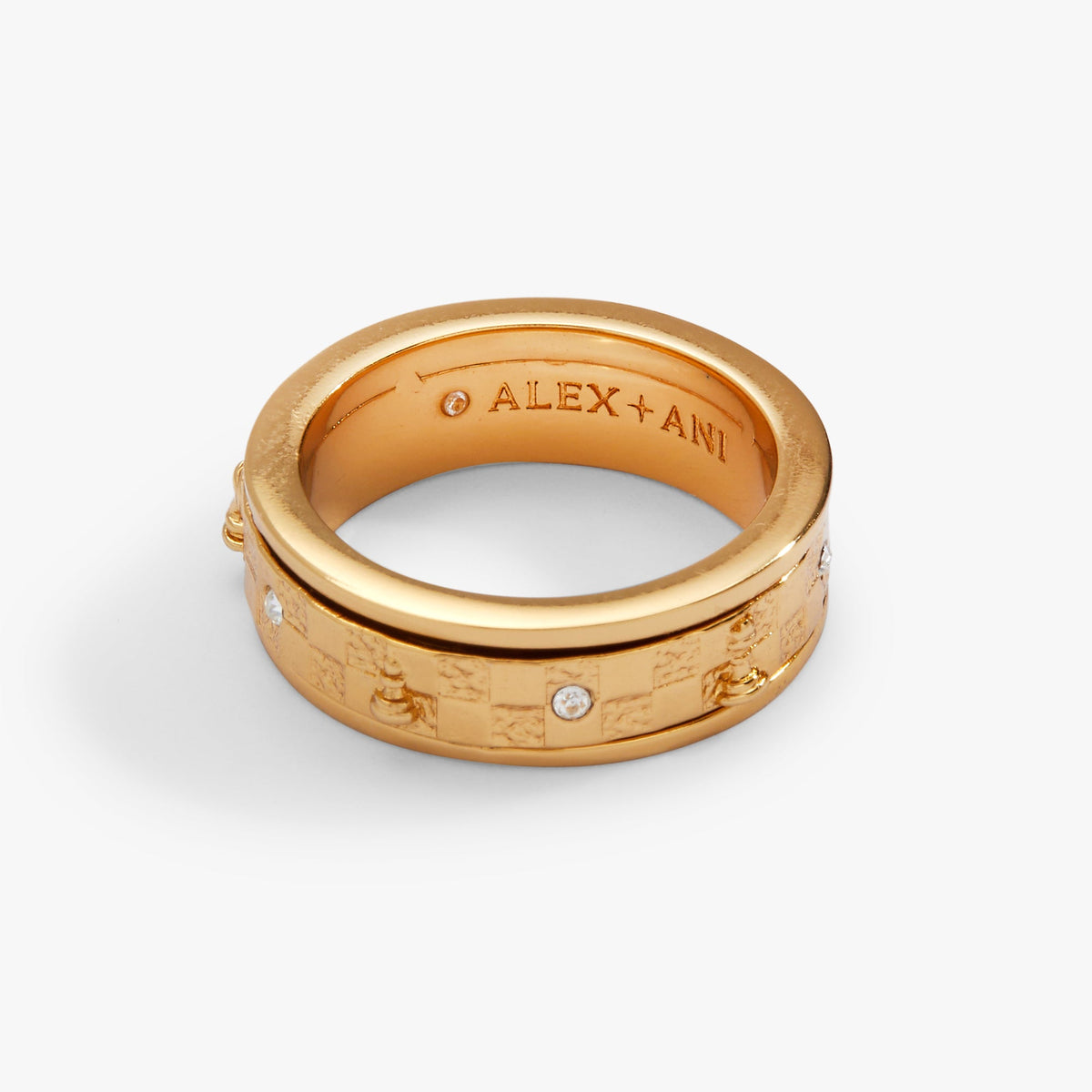 Anello antistress con scacchi